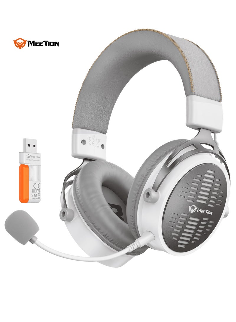 Meetion BTH013 New Design Three Mode Gaming Headset 2.4Ghz Over Ear Headphone wireless noise-cancelling esports gaming headset - Image 1