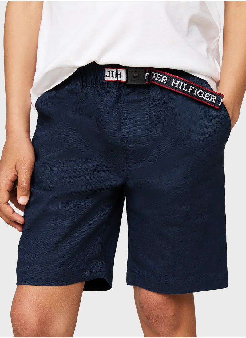 تومي هيلفيغر TAPE REGULAR CHINO SHORT