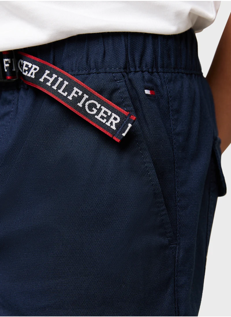 تومي هيلفيغر TAPE REGULAR CHINO SHORT