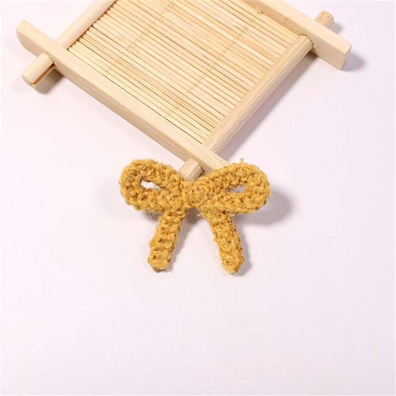 رقعة تطريز خضراء على شكل ربطة عنق 10 قطع للخياطة على الملابس والسترات - Image 3