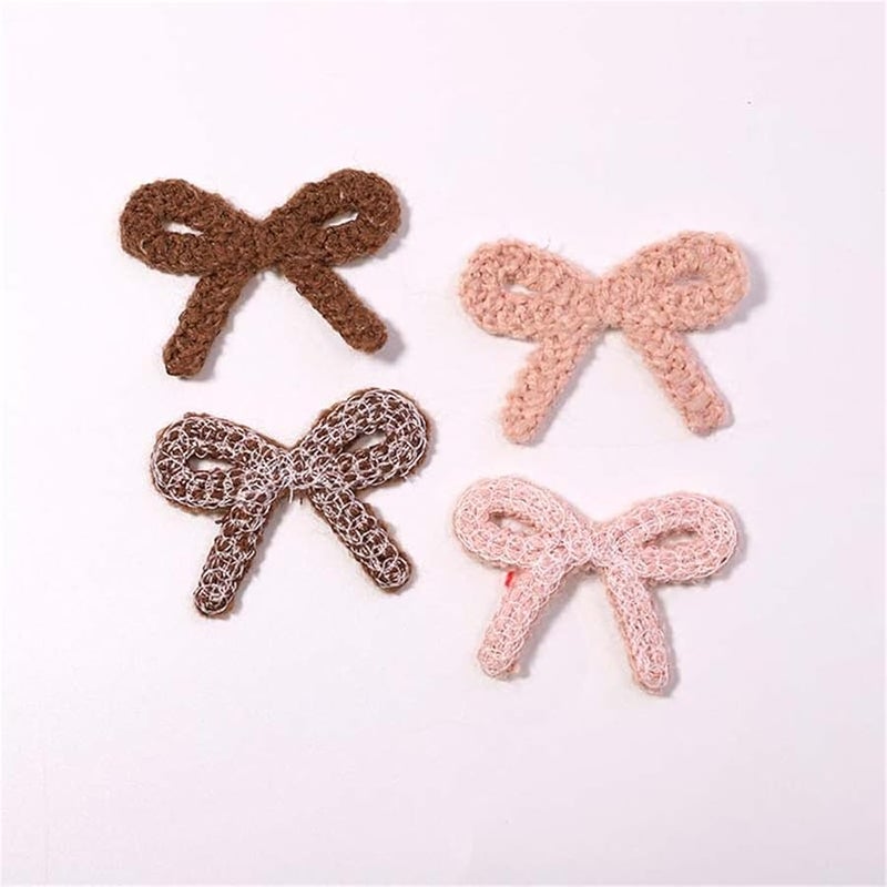 رقعة تطريز خضراء على شكل ربطة عنق 10 قطع للخياطة على الملابس والسترات - Image 4