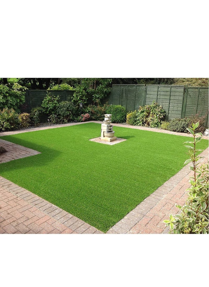 LINGWEI Artificial fake Grass turf Carpet Green For Home Outdoor Front Backyards Garden Decoration mat 200x400cm  - Image 1