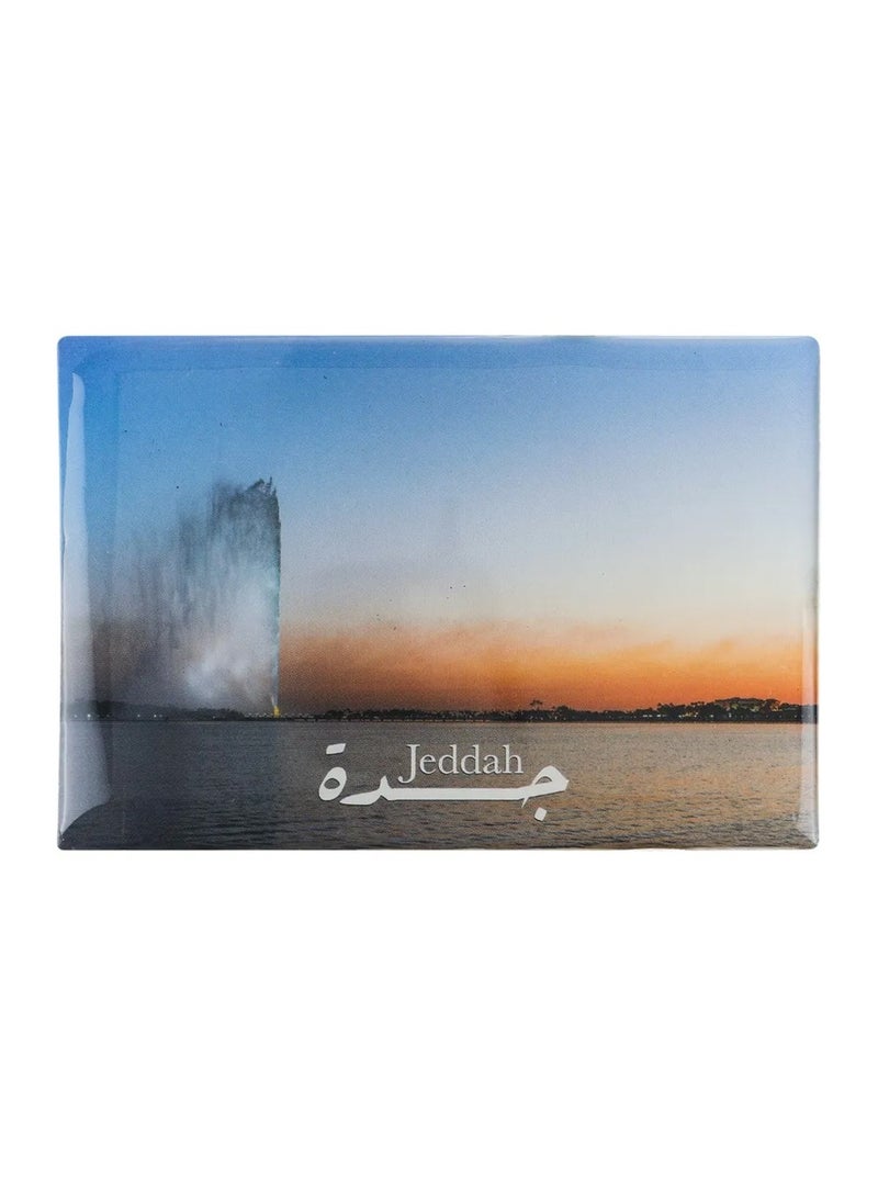 SHABABUNA x HNAK Shababuna x HNAK Jeddah Fridge Magnet PCTQ-3  - Image 1