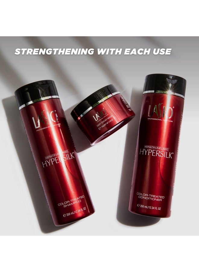 Lasio Keratin-Infused Hypersilk Color-Treated Conditioner 12.34Oz - Image 5