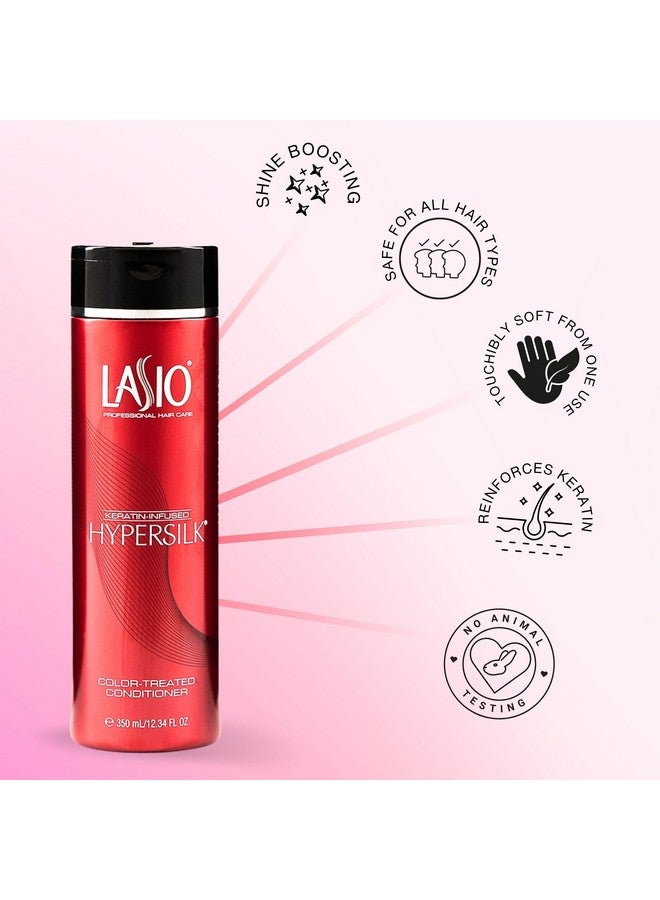 Lasio Keratin-Infused Hypersilk Color-Treated Conditioner 12.34Oz - Image 3