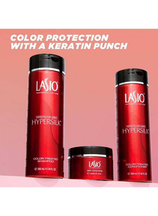 Lasio Keratin-Infused Hypersilk Color-Treated Conditioner 12.34Oz - Image 4
