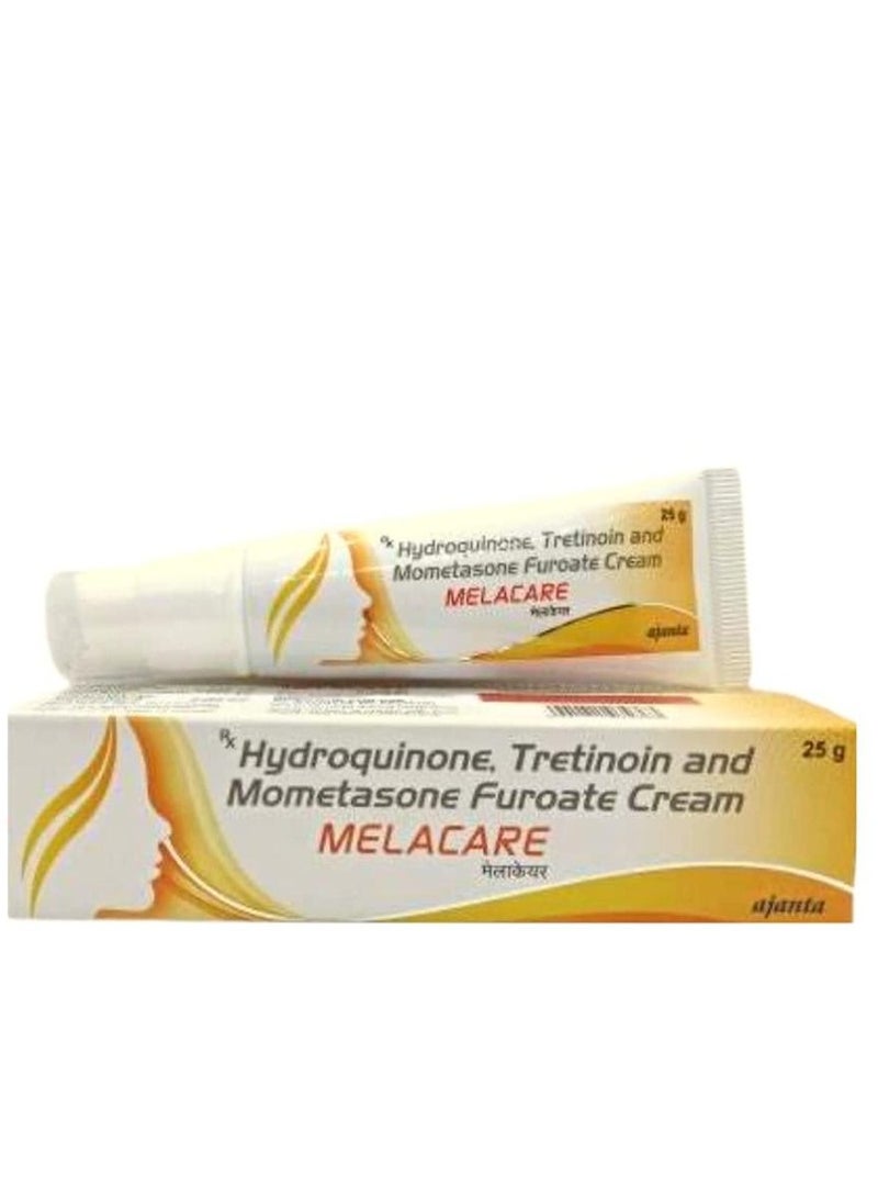 Ajanta Melacare Cream For Face Melasma hyperp igmentation Dark spots Skin Wrinkles 25g 3 pcs - Image 2