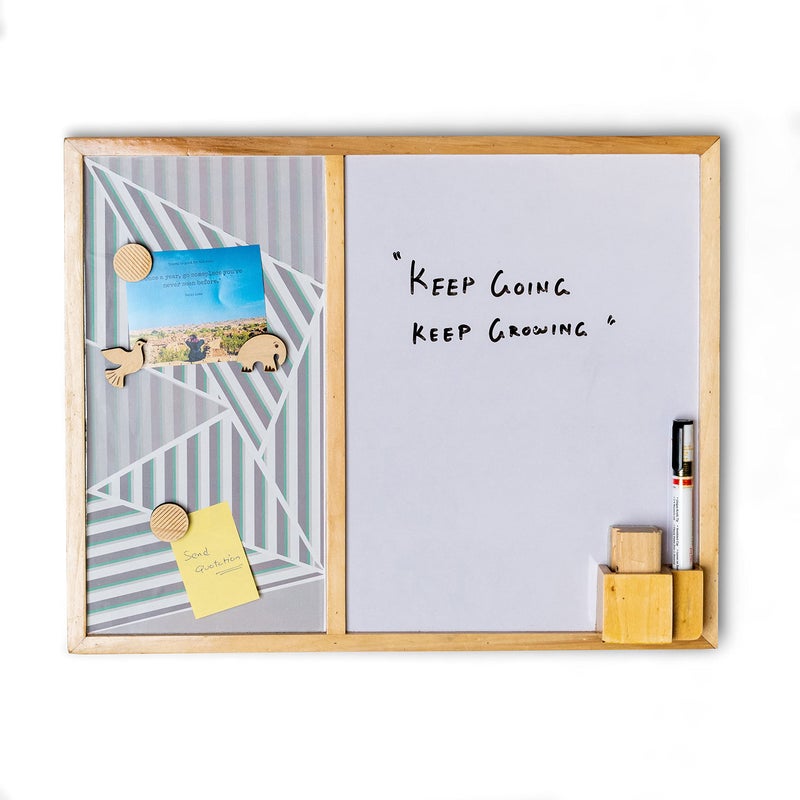 IVEI Metal Board with White Writing Board - Green - Image 5