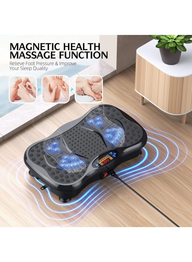 ZAMFA Whole Body Vibration Exercise Machine with Remote Control & Resistance Bands – Home Fitness Platform for Weight Loss, Muscle Toning & Full Body Workout - Image 2