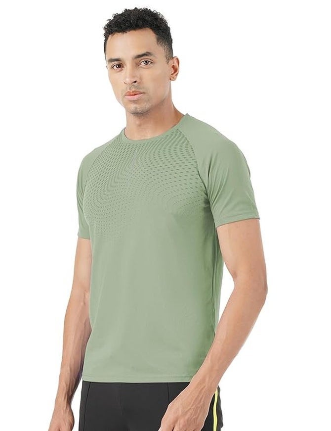 pump'd قميص أثليجر الأنيق للرجال للصالة الرياضية - دراي تيك، مضاد للروائح، خفيف الوزن، لحامات ناعمة، حماية من الأشعة فوق البنفسجية - Image 4