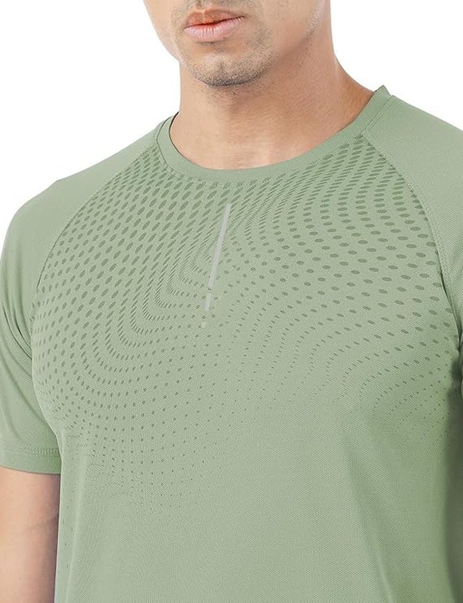 pump'd Men's Workout T-shirt - Running | Sportwear |  Gym t Shirts for Men | Active wear t Shirt for Man | Running |  Mens t-Shirts Running Tshirt for Men  Gym wear Mens - Image 2