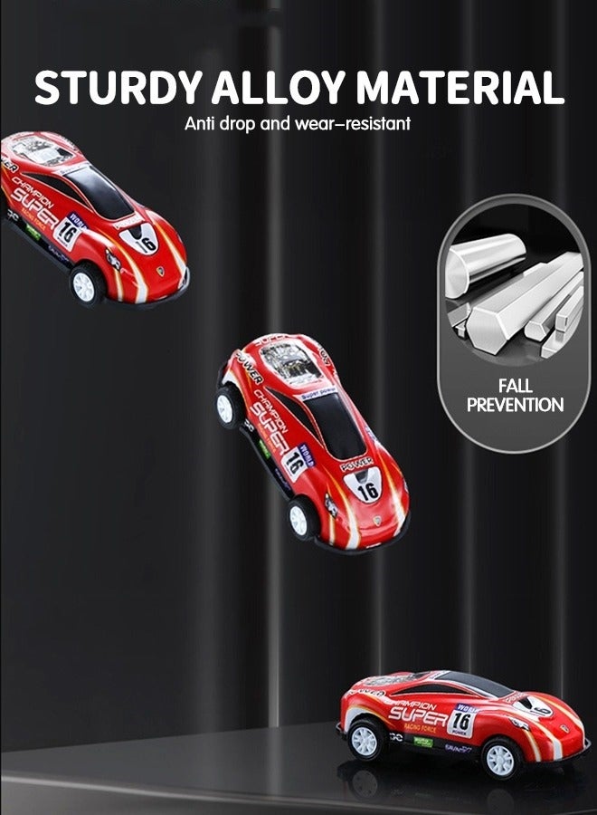 ميكسد 30 عبوة من سيارات لعبة السحب للخلف مع صندوق تخزين، سيارات لعبة العودة إلى القوة، سيارات سباق مصبوبة صغيرة من خليط معدني، ألعاب سيارات مفضلة للحفلات، أفضل الهدايا للأطفال الصغار - Image 5