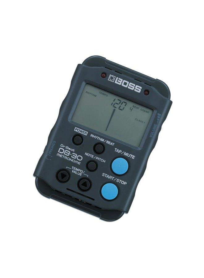 BOSS DB-30 Digital Metronome, Portable, Ruggedly Built, and Packed with fun Play-Along patterns - Image 2