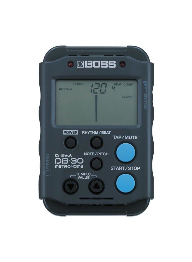 BOSS DB-30 Digital Metronome, Portable, Ruggedly Built, and Packed with fun Play-Along patterns - Image 1
