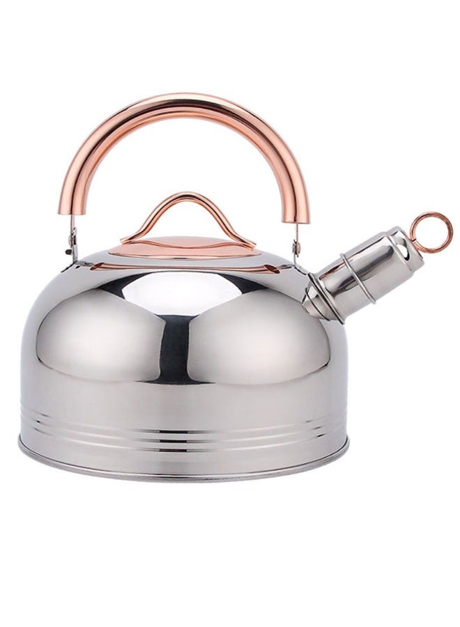 KLNAMAEAAN Set of 5 Cookware Set - Stainless Steel Pots, Kettle, Kitchen Utensils Set with Tempered Glass Lid - Image 2