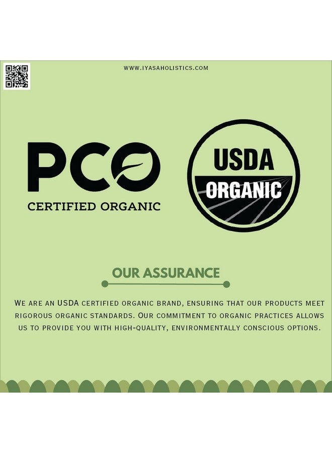 إياسا هوليستسكس مسحوق بهرينجراج العضوي (إكليبتا ألبا)، بهرينجراج، العناية بالشعر العشبي الطبيعي، مكونات زيت الشعر بنفسك، جودة ممتازة 227 جم (8 أونصة) (0.5 رطل) - Image 4