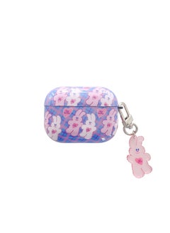 Peanuts Bear Printed Case Cover With Carabiner For Apple AirPods 1/2 