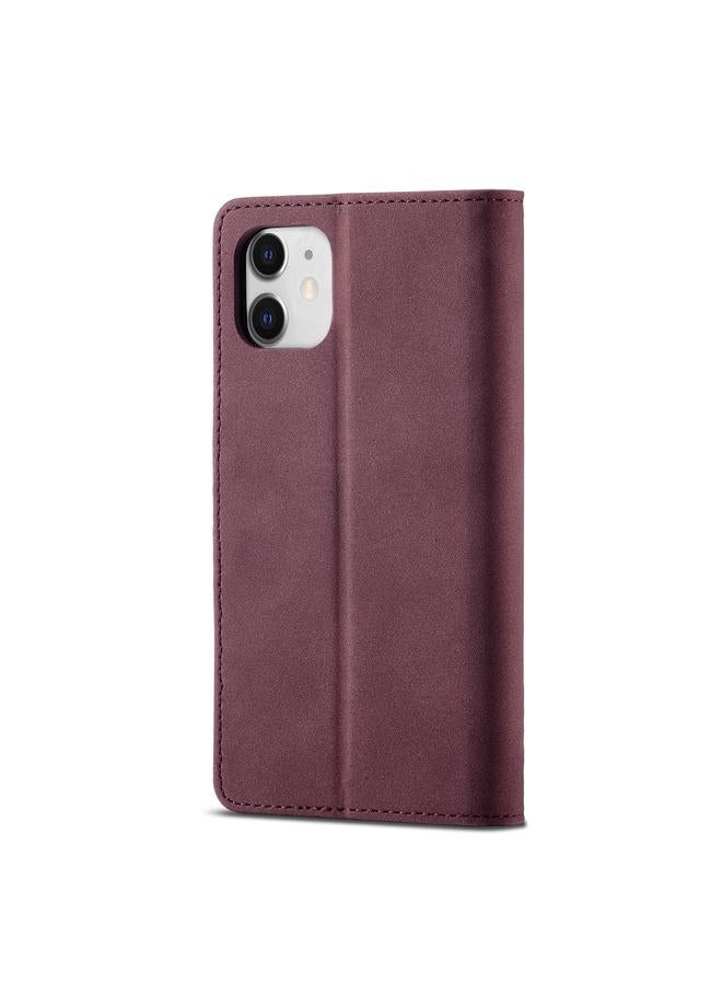 erorex Frosted Anti-theft Brush Horizontal Flip Leather Case with Holder & Card Slots & Wallet For iPhone 11 - Image 3