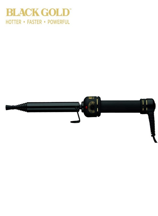 Hot Tools Black Gold Spiral Curling Wand | Creates Defined Waves and Curls (3/4 in) - Image 2
