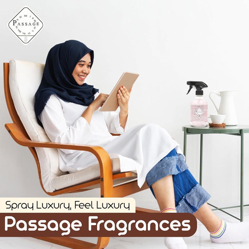 PASSAGE معطر جو III، 400 مل - كاسيس، توبيروز وصندل مزيل الروائح | معطر جو طويل الأمد للمنزل والمكتب | مثالي لأي غرفة وأي موسم | آمن على الأقمشة والأسطح - Image 5