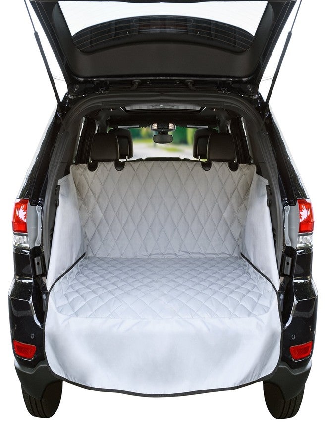 Jumbl Cargo Liner for SUV's and Cars, Waterproof Material, Non Slip Backing, with Side Walls Protectors, Extra Bumper Flap Protector, Large Size - Universal Fit - Image 1