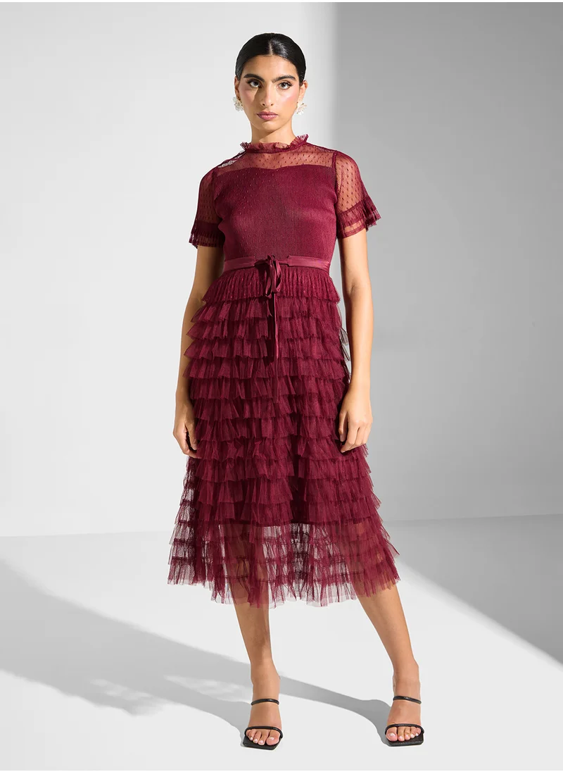ايلا ليمتد اديشن Ruffle Tiered Dress