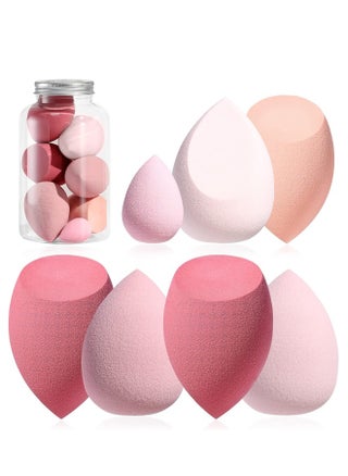 BS-MALL Makeup Sponge Set Blender Sponges 7 Pcs for Liquid, Cream, and Powder, Multi-colored with 1 Mini Makeup Sponge Pink - pzsku/ZA6476CA970420E24C051Z/45/_/1724511241/61faebe5-f1a3-4e5f-b718-173c3b8075d0