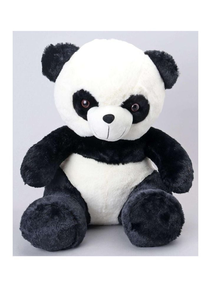 بريميم لعبة باندا قطنية – دب أسود وأبيض يناسب جميع الأعمار. - Image 1