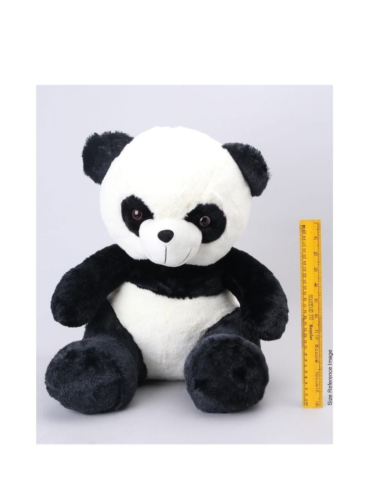 بريميم لعبة باندا قطنية – دب أسود وأبيض يناسب جميع الأعمار. - Image 2