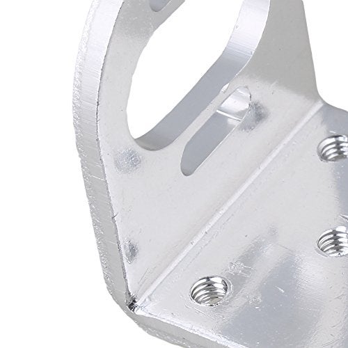BQLZR RC Motor Base Metal Motor Mounting Holder Seat Base Silver Aluminum Alloy A580051 L Shape 380 390 Motor Adjustable Bracket Seat Holder for A959 A969 A979 k929 RC1:18 Model Car - Image 5