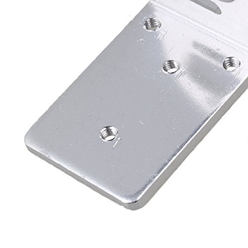 BQLZR RC Motor Base Metal Motor Mounting Holder Seat Base Silver Aluminum Alloy A580051 L Shape 380 390 Motor Adjustable Bracket Seat Holder for A959 A969 A979 k929 RC1:18 Model Car - Image 4