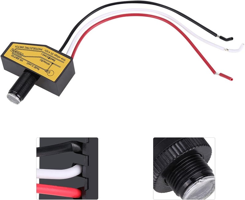 klarako Photocell Switch Mini Light Switch Sensor, Remote Switch Sensor Dimmer Switch Low Voltage Photocell Switch Remote Switch Sensor - Image 4