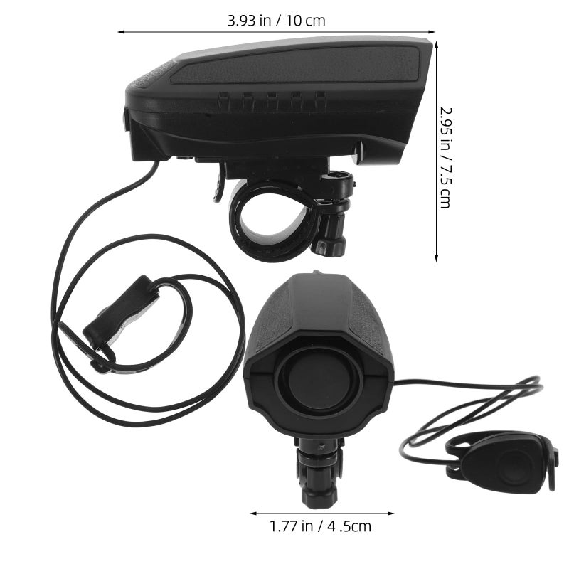 Loud Electric Bicycle Horn Bell Portable Cycling Warning Signal for Mountain Road Bikes - Image 3