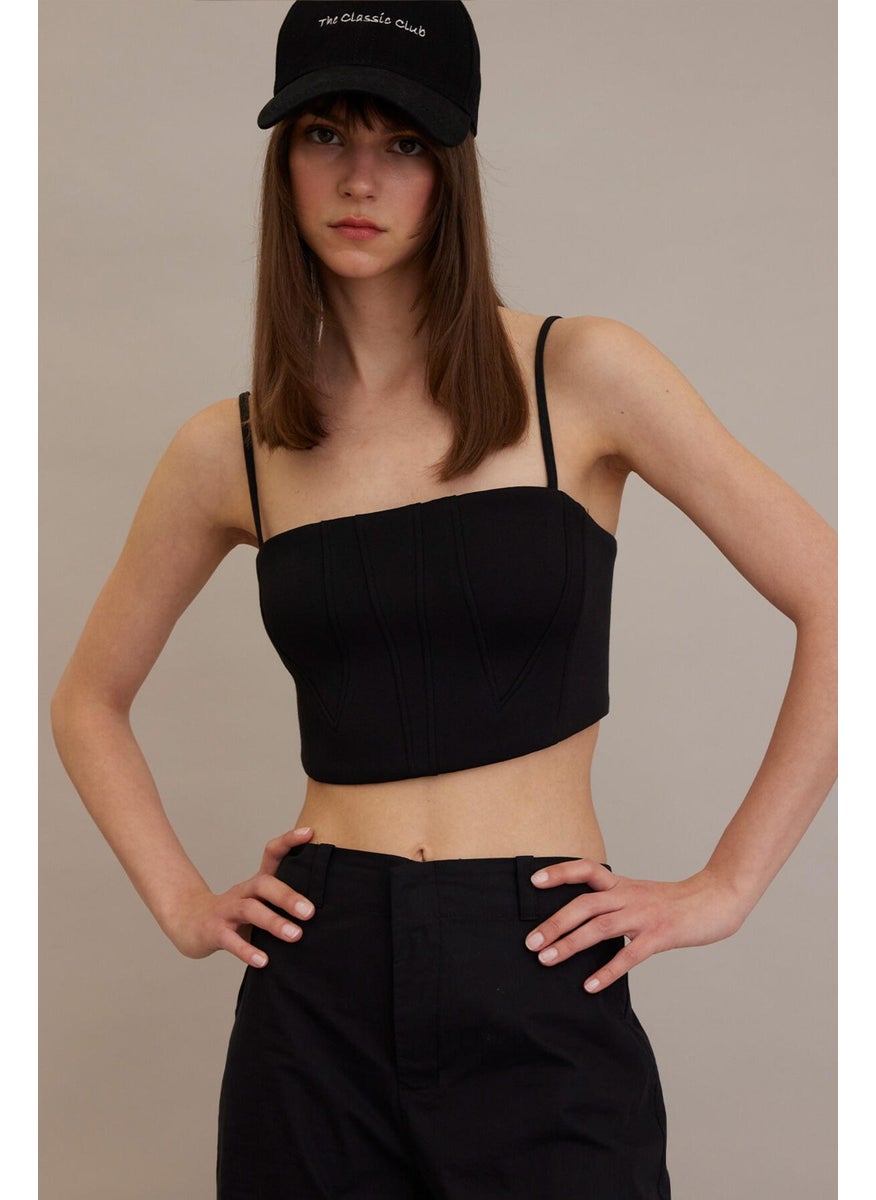 Manuka - Compact Cupped Bustier Black - Image 1