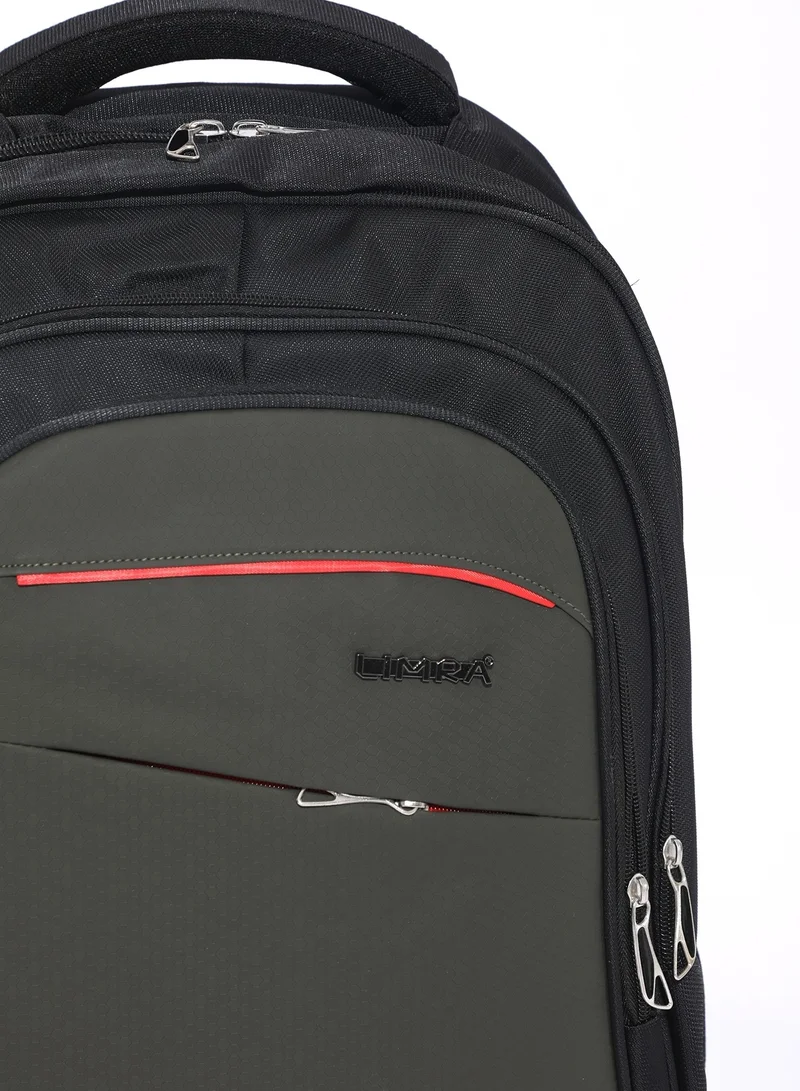LIMRA backpack Classic and elegant 22inches black/green