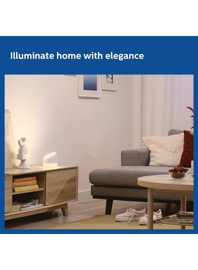 Philips Plastic 9W Wi-Fi Smart LED Table Lamp with Music Sync, Voice Control & Dimmable Feature|Color Changing Bedside Lamp for Decoration|Alexa & Google Assistant Compatible|Multicolor (Squire) - Image 4