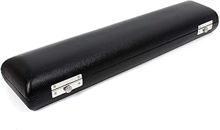 Jiayouy Jiayouy C Foot Joint Flute Case 16 Hole flute Bag Box PU Leather for Flute Players Musician Gift  - Image 1