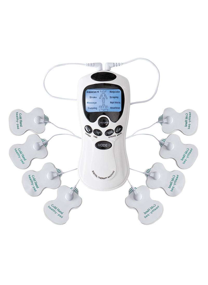 Generic Electric Massage Instrument EMS Tense Machine Pulse Massager Tens Acupuncture Electrical Muscle Stimulator for Neck Back Body  - Image 1