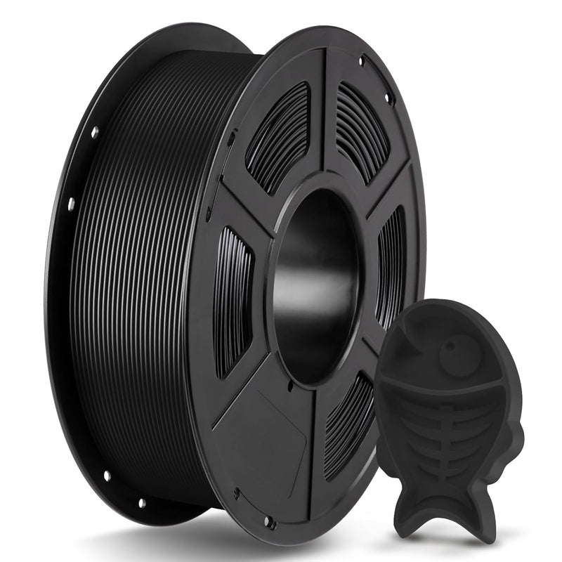 Anycubic خيوط PLA، 1.75 مم خيوط الطباعة ثلاثية الأبعاد، قوة عالية، مقاومة للحرارة، بديل PLA من الدرجة الهندسية الممتازة، متوافق مع مجموعة متنوعة من طابعات FDM ثلاثية الأبعاد، 1 كجم أسود - Image 1