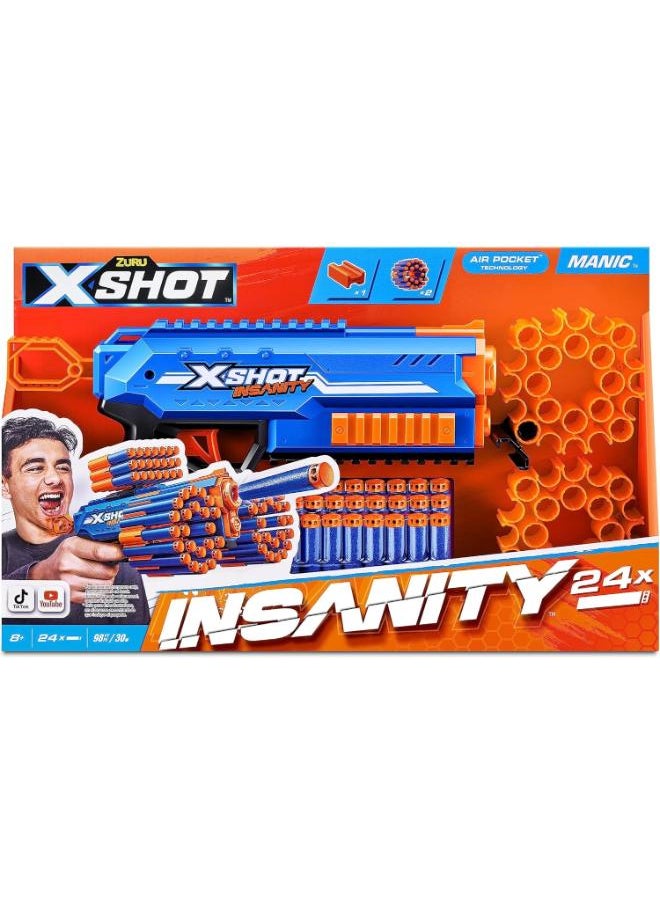 ZURU XSHOT Insanity Manic Gun  - Image 4