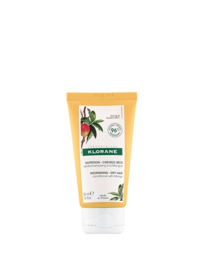 Klorane Mango Butter Nourishing Conditioner 50ml - Image 1