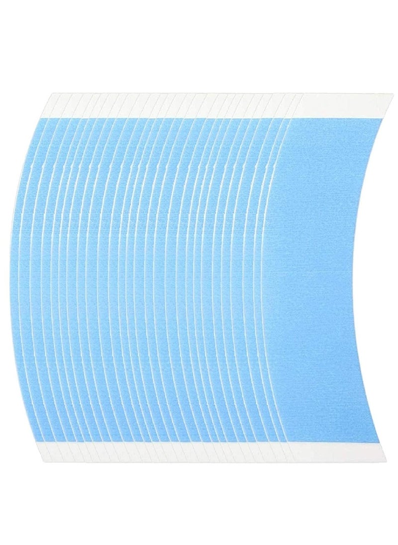 Estelle Estelle 36 Pcs/Bag Double Sided Adhesive Tapes for Hair Extension Lace Front Support Toupee Wigs (Small Curve)  - Image 1