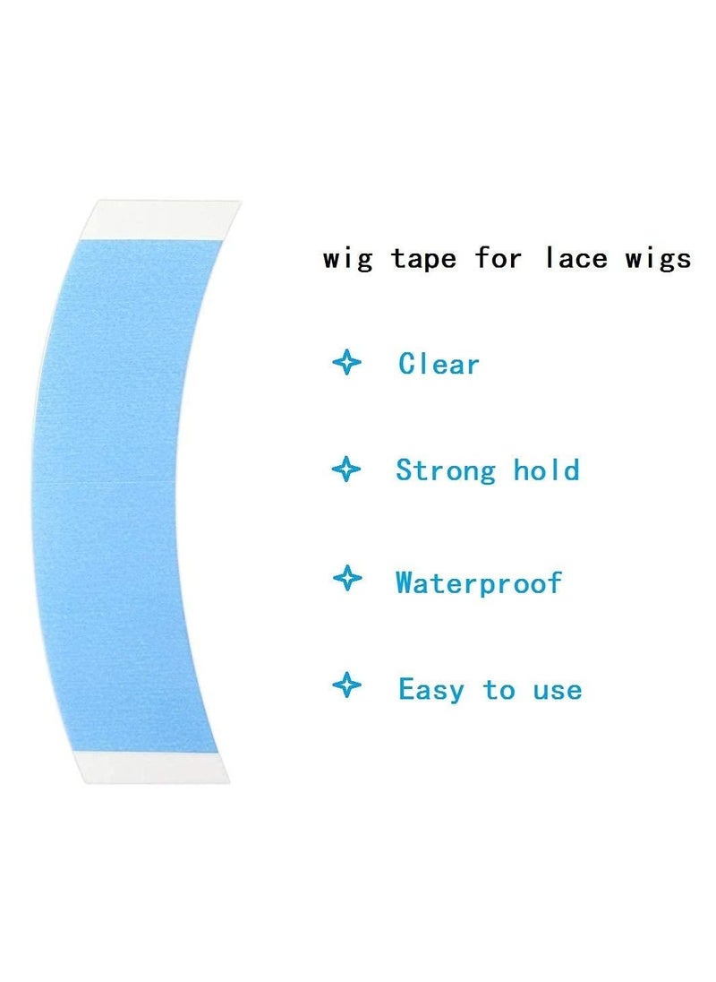 Estelle Estelle 36 Pcs/Bag Double Sided Adhesive Tapes for Hair Extension Lace Front Support Toupee Wigs (Small Curve)  - Image 4