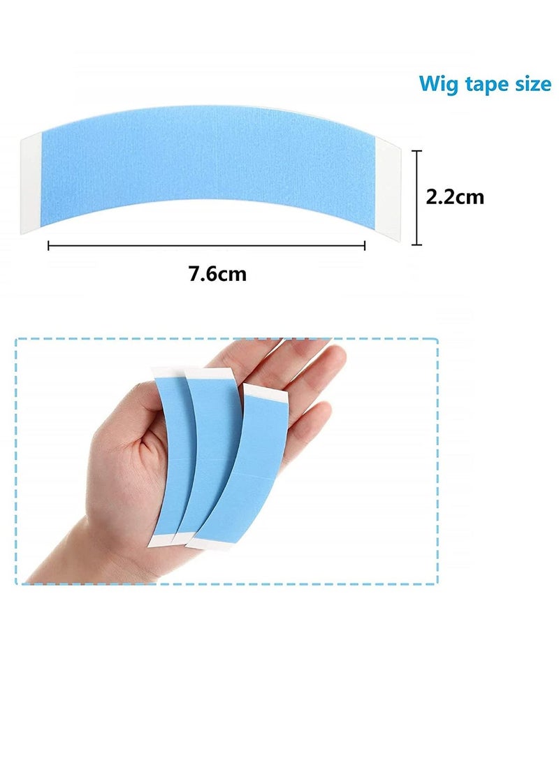 Estelle Estelle 36 Pcs/Bag Double Sided Adhesive Tapes for Hair Extension Lace Front Support Toupee Wigs (Small Curve)  - Image 2