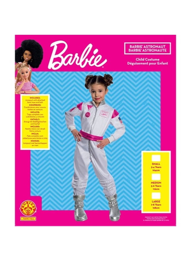 Halloween Rubie'S Barbie Astronaut Costume For Girls (Medium) - Image 1