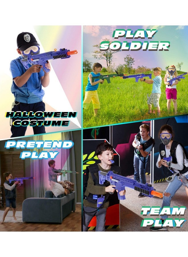 Mozlly Police Officer & Soldier Role Play Kit Toys Includes 9 Piece Pack Dress Up With Special Forces Or Police Costume Accessories Set Of 2 - Image 3