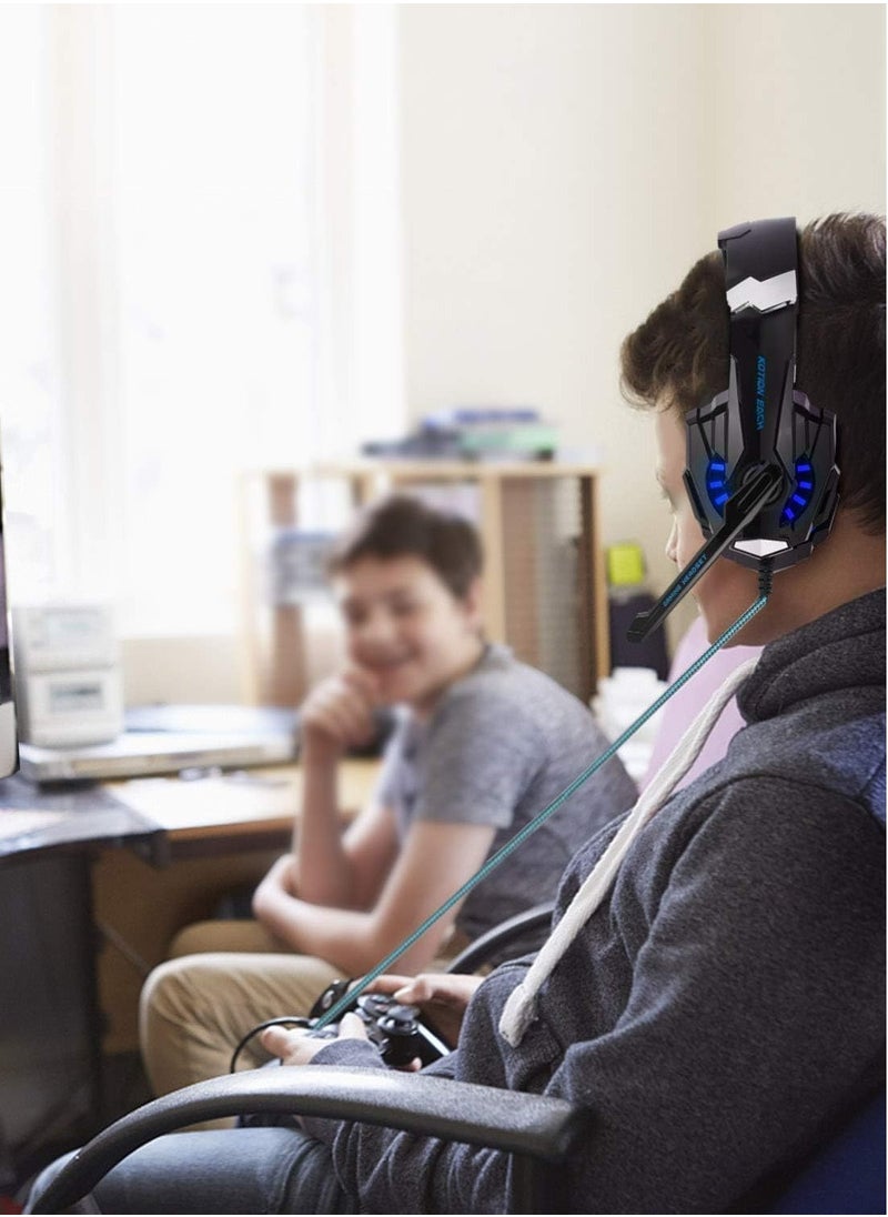 Generic - Kotin Each Gaming Headset- Compatible with laptop, PC, Mobile and tablet- Gold plated 3.5mm|4-pin plug-G9000 - Image 1