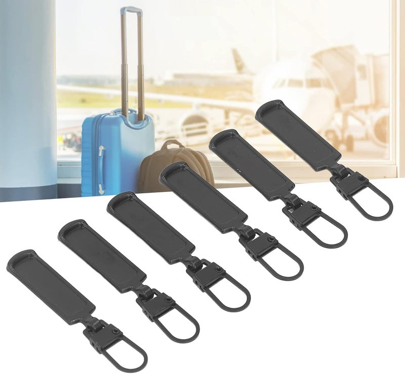 Elegant multi-option build HERCHR Zipper Pull Replacement, 6Pcs Detachable Metal Zipper Pull Small Hole Zipper Pulls Tags for Clothing Jackets Boots Suitcase Luggage(Black) Mountain region eligible ship Non sticky surface Tiered purchase options Long use oriented quality Bug proof seal Gulf standard sizing alternatives Well-engineered versatile build All budget friendly options Wet anti slip Popular trusted craftsmanship Classic modern blend design Stable base Extra part combo compatible Remote area delivery All-round unified build Labor saving optimized design Reliable local delivery service Low maintenance KSA local stock Spec upgraded improved quality Wide usage compatibility Varied size selections Gulf market trial optimized design Global upgraded economical craftsmanship - Image 5
