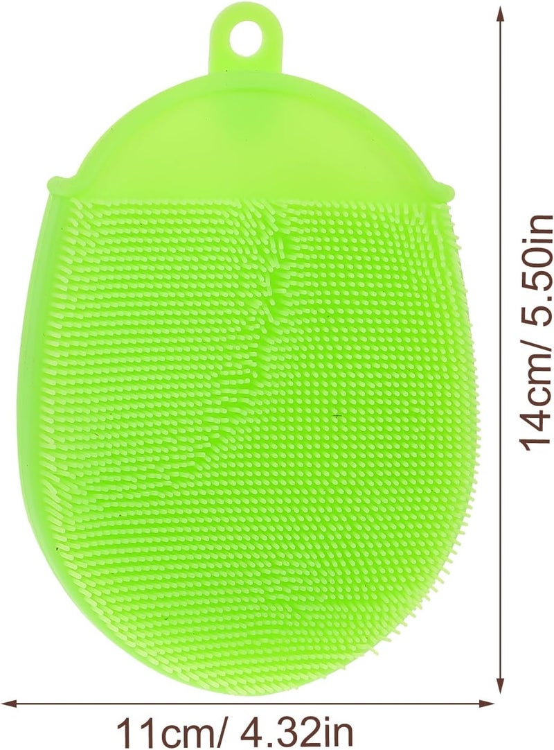 Healifty 3pcs Spa Massage Exfoliating Glove Body Brush Bath Shower Glove Body Scrub Glove - Image 2