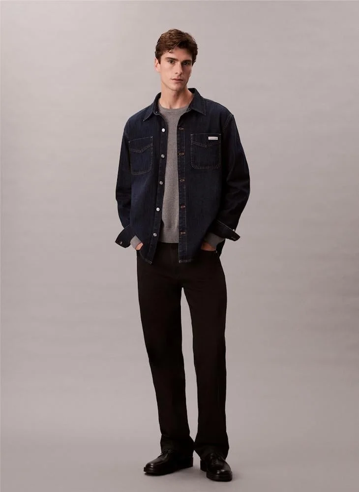 Calvin Klein Jeans  90's Denim Shirt Jacket for Men | Best Price UAE